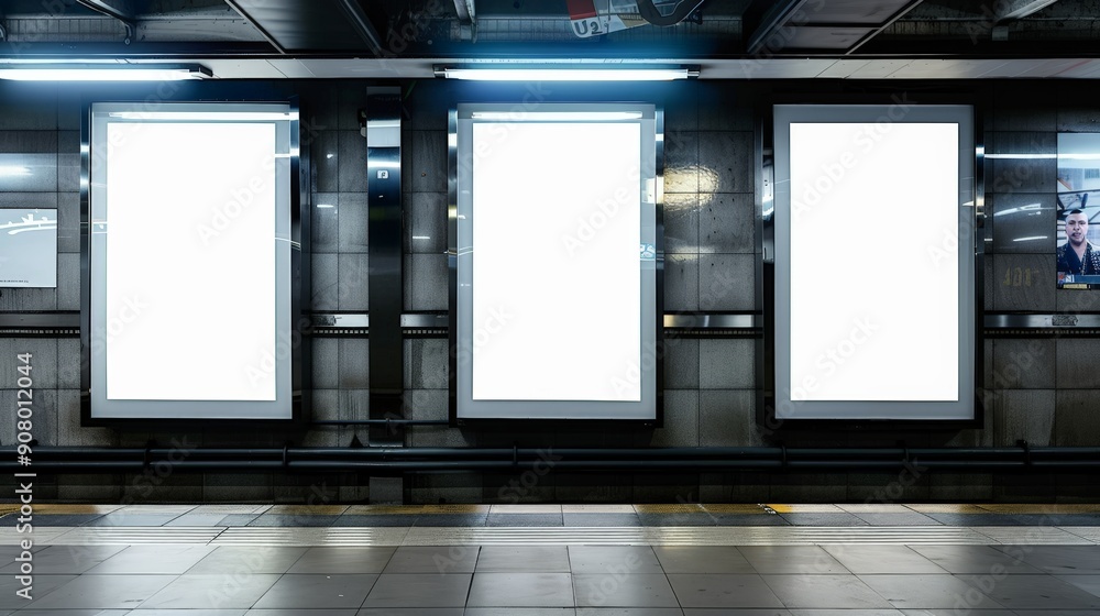 Generative AI UHD 4K image of sharp-focus billboard screens. Generative AI UHD 4K image of sharp-focus billboard screens.