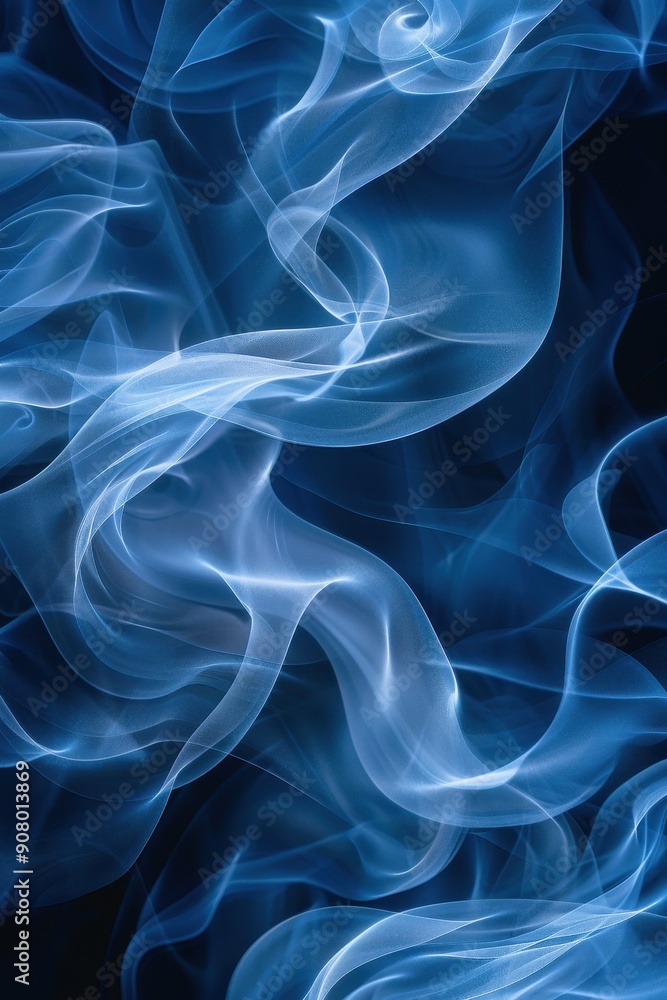 Serene Blue Waves - Abstract Background of Calming Rhythmic Patterns in Blue Tones for Relaxation and Tranquility Serene Blue Waves - Abstract Background of Calming Rhythmic Patterns in Blue Tones for Relaxation and Tranquility