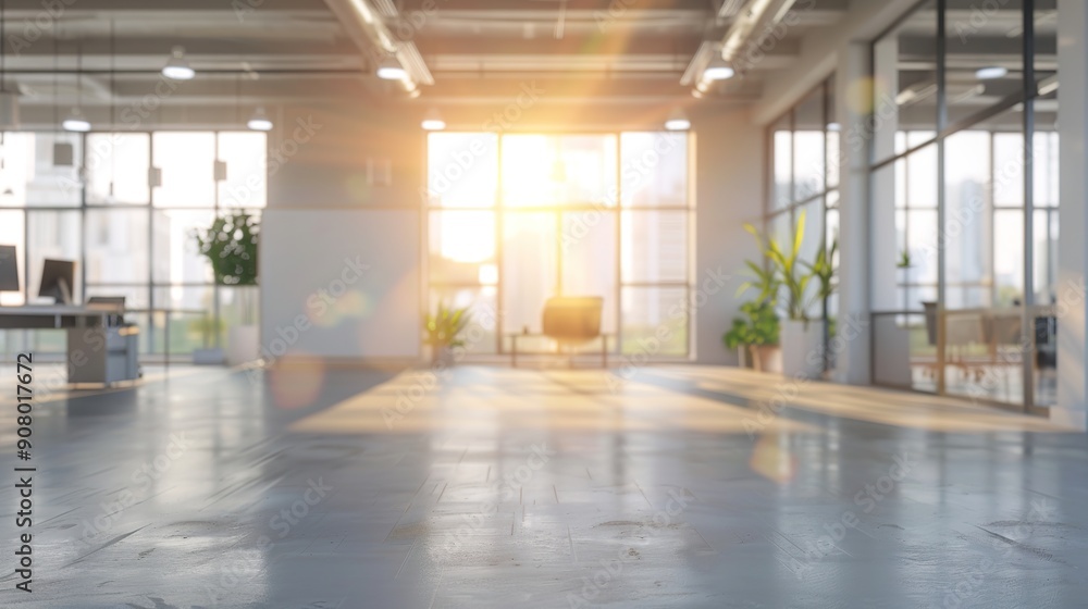 Blurred background of modern office, business and career background Blurred background of modern office, business and career background