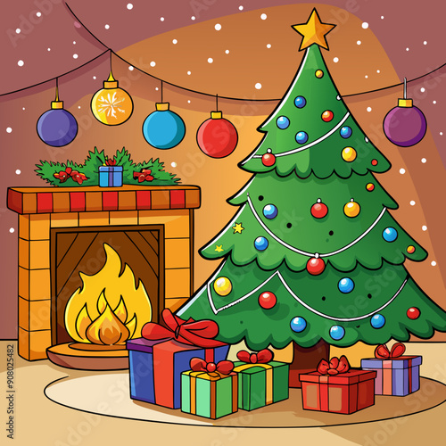 create a finely detailed vector illustration