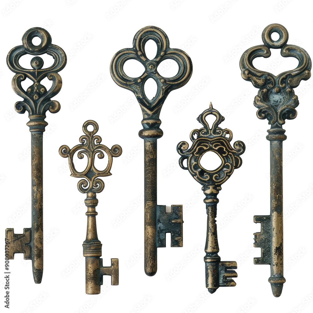 Timeless Elegance: Ornate Historical Keys for Collectors Timeless Elegance: Ornate Historical Keys for Collectors