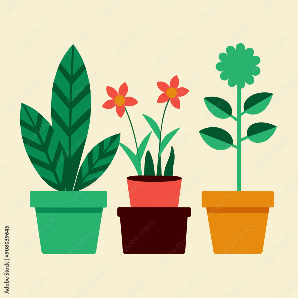 flower in pot flower in pot