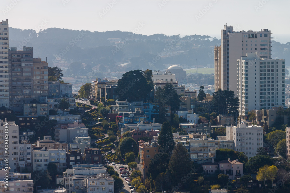 Obraz premium Buildings of Downtown San Francisco California