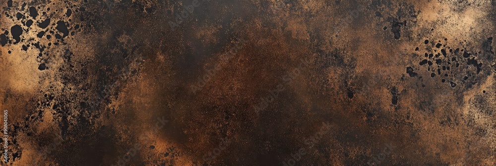 Abstract Background with Brown and Black Paint Splashes Abstract Background with Brown and Black Paint Splashes