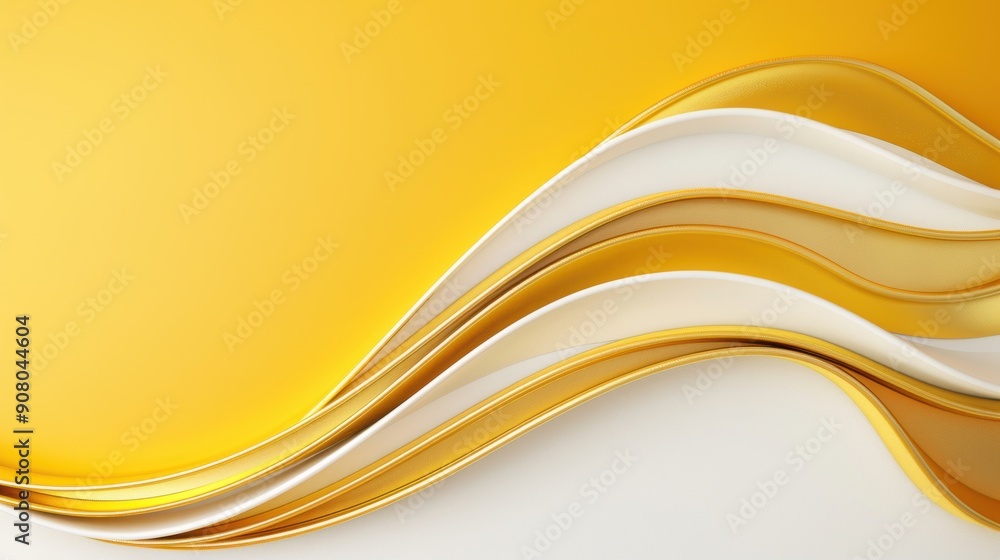 Golden ratio abstract art featuring a minimalist design with flowing curves and balanced proportions in shades of gold and white. Golden ratio abstract art featuring a minimalist design with flowing curves and balanced proportions in shades of gold and white.