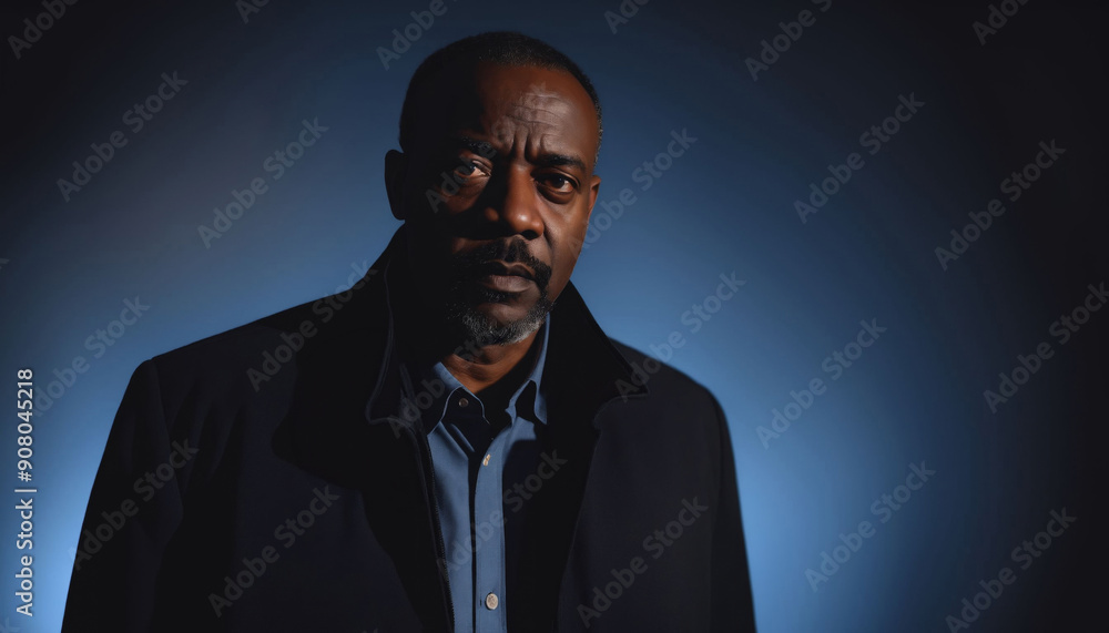 photo of serious government officer with polite outfit during investigation scene, generative AI photo of serious government officer with polite outfit during investigation scene, generative AI