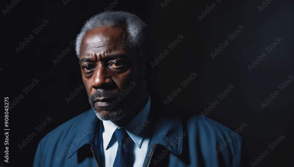 photo of serious government officer with polite outfit during investigation scene, generative AI photo of serious government officer with polite outfit during investigation scene, generative AI