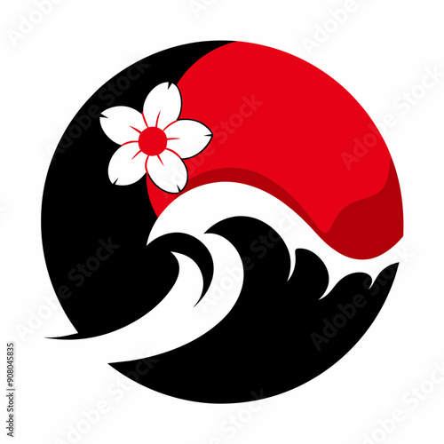 easter egg with flower