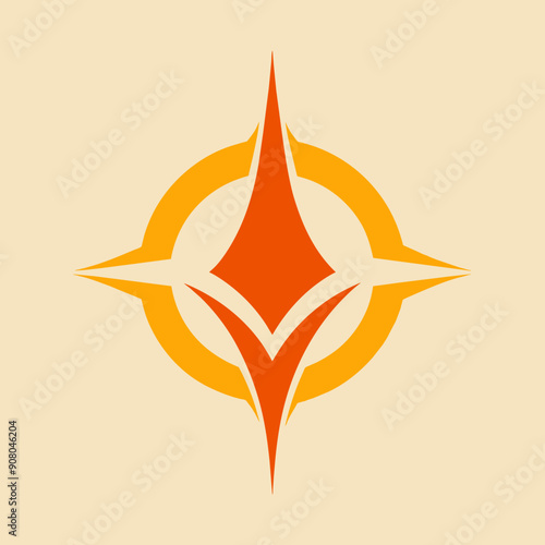 abstract orange background