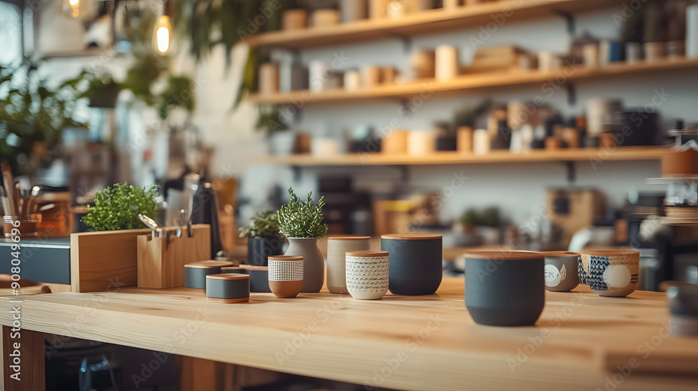 Linear Arrangement of Product Iterations on Wooden Table, Highlighting Progressive Design Updates Linear Arrangement of Product Iterations on Wooden Table, Highlighting Progressive Design Updates