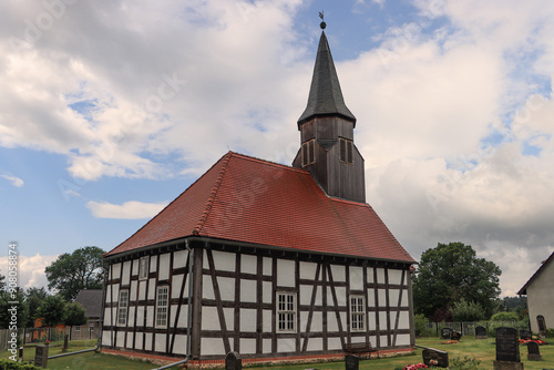 Dorfkirche im brandenburgischen Chossewitz photo