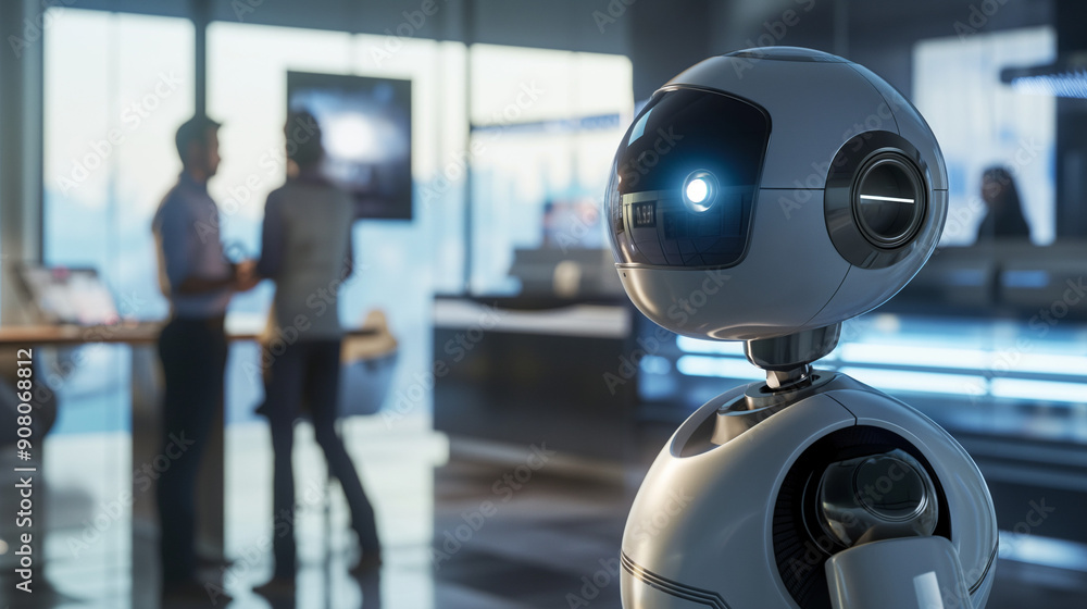 AI: A humanoid robot working alongside humans AI: A humanoid robot working alongside humans