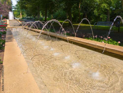 Bad Camberg, Kurpark Wasserspiel photo