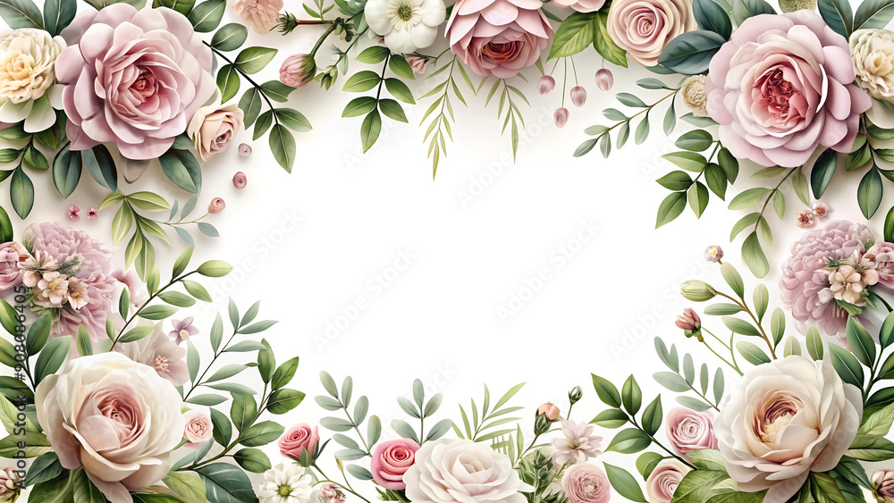 flower frame flower frame