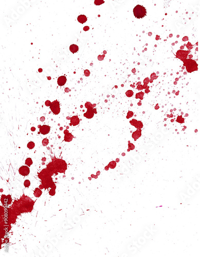 Bild auf Leinwand Blood