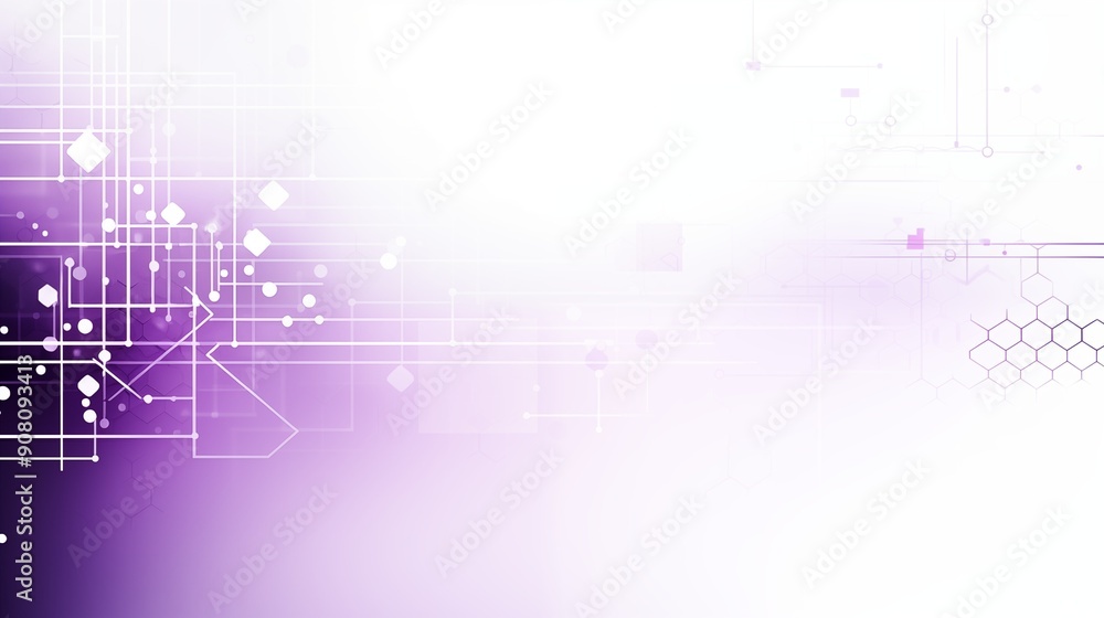 White and Purple Minimalistic Technology Background White and Purple Minimalistic Technology Background