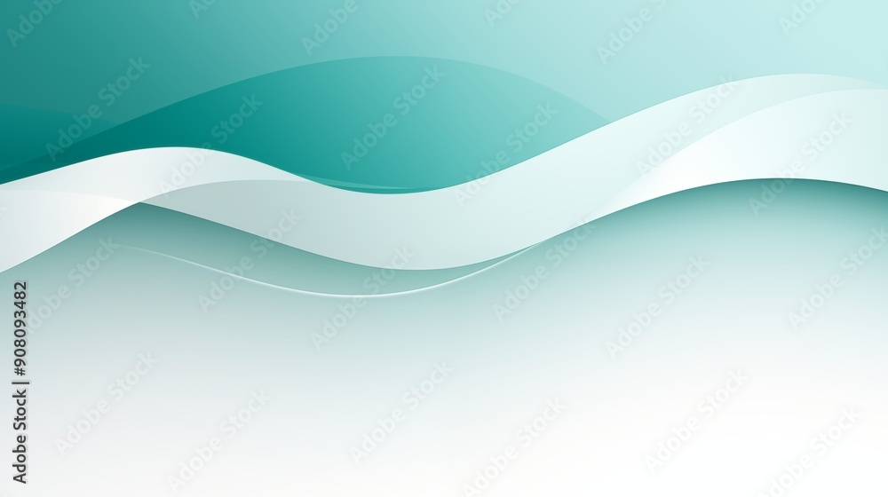 White and Teal Minimalistic Technology Background White and Teal Minimalistic Technology Background