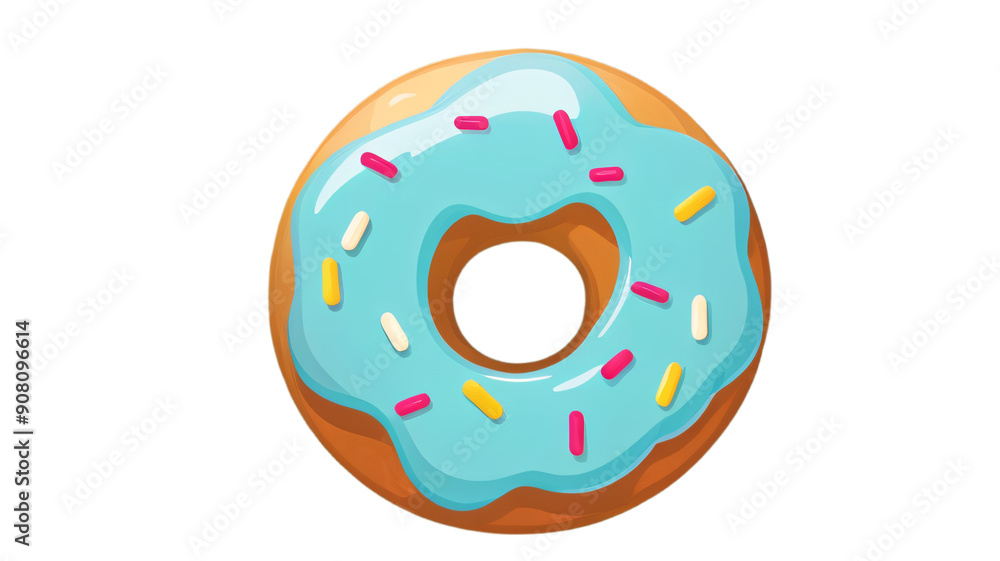 clipart isolated of simple donut illustration clipart isolated of simple donut illustration