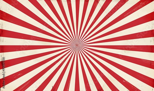 background pattern sunburst red White starburst sun vintage grunge burst retro light design paper texture distressed circus abstract 