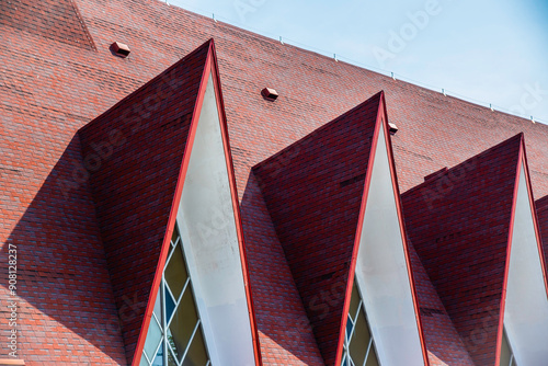 Tadoussac, Canada - July 28 2024: Église Sainte-Croix in a summer day in Tadoussac