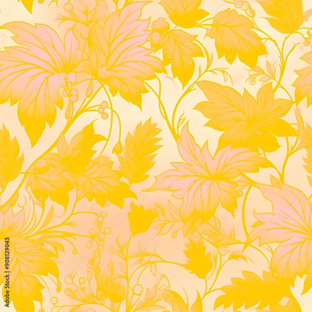 Discover a seamless pattern featuring delightful berries, branches, and leaves, perfect for adding a touch of nature's beauty to your designs and projects. Discover a seamless pattern featuring delightful berries, branches, and leaves, perfect for adding a touch of nature's beauty to your designs and projects.