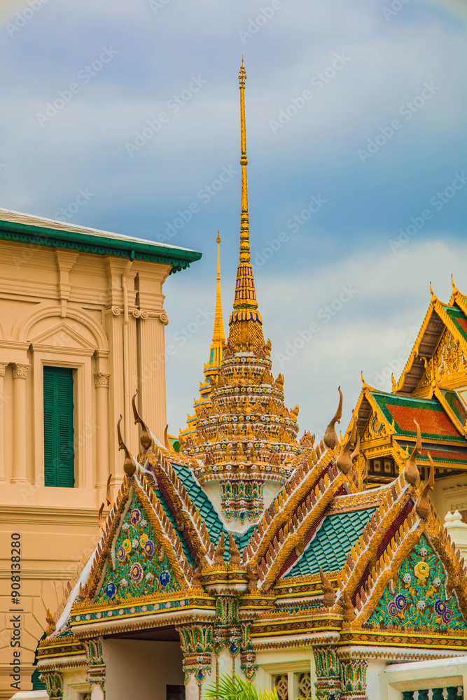 Fototapeta premium Grand palace, Bangkok, Thailand.
