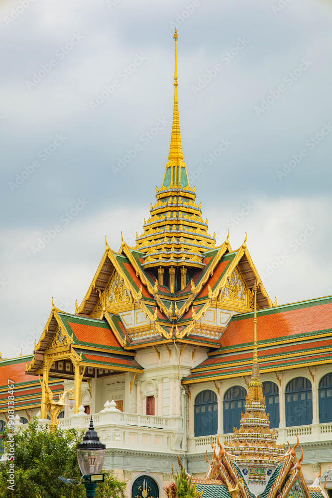 Fototapeta premium Grand palace, Bangkok, Thailand.