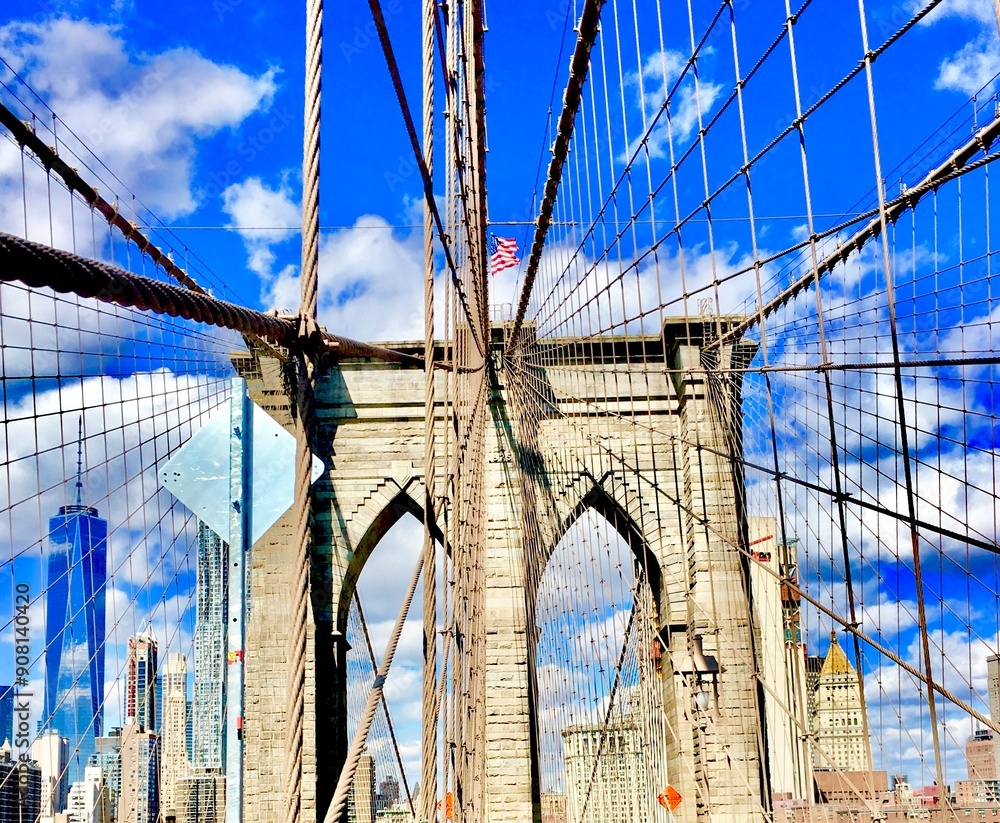 Fototapeta premium city bridge city