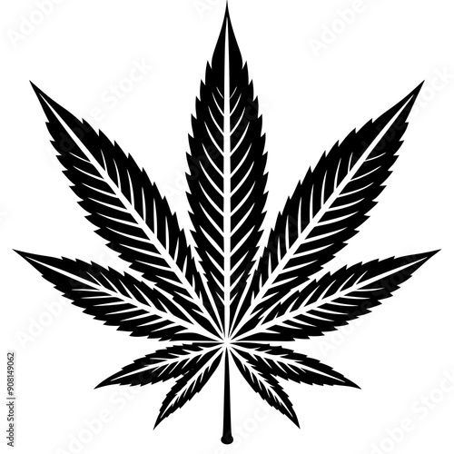 cannabis leaf vector illustration