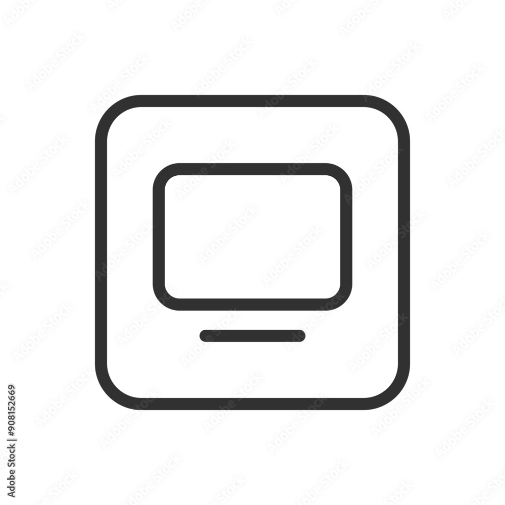 Screen monitor, electronic devices icon. Modern, simple flat vector illustration for web site or mobile app Screen monitor, electronic devices icon. Modern, simple flat vector illustration for web site or mobile app