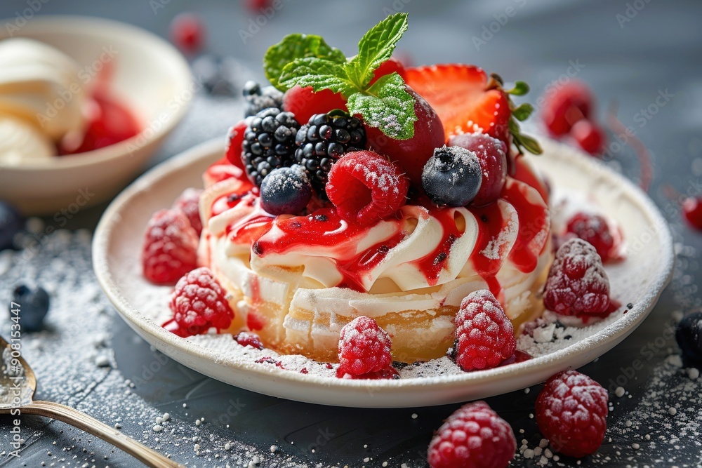 raspberry cheesecake with berries raspberry cheesecake with berries