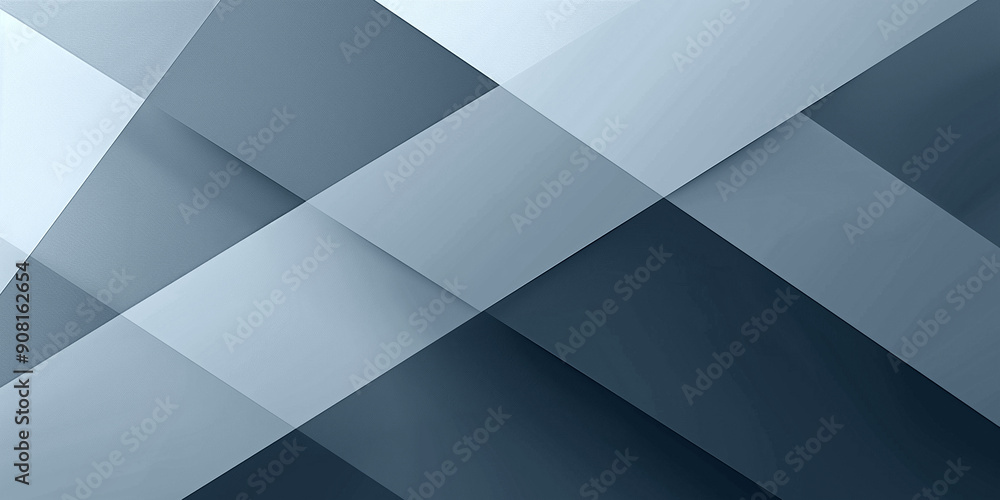 Gray blue geometric abstract background pattern. Abstract horizontal banner. Graphic design style. Digital illustration. AI artwork. Gray blue geometric abstract background pattern. Abstract horizontal banner. Graphic design style. Digital illustration. AI artwork.