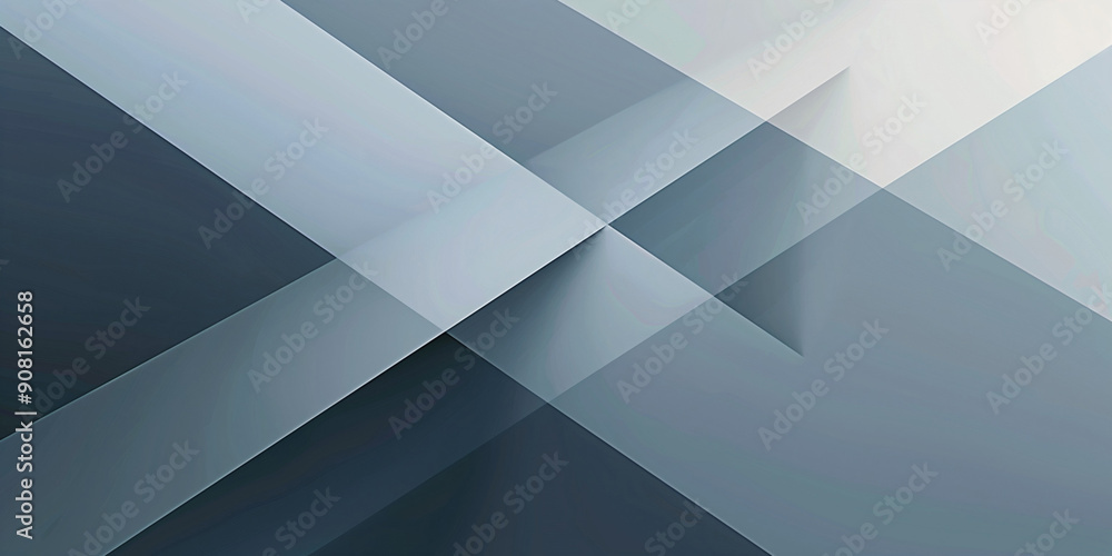 Gray blue geometric abstract background pattern. Abstract horizontal banner. Graphic design style. Digital illustration. AI artwork. Gray blue geometric abstract background pattern. Abstract horizontal banner. Graphic design style. Digital illustration. AI artwork.