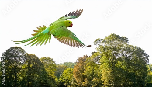 parrot on a branch