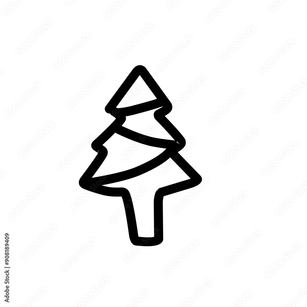 hand drawn line spruce hand drawn line spruce