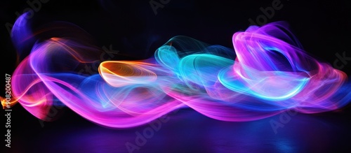 Abstract Light Trails