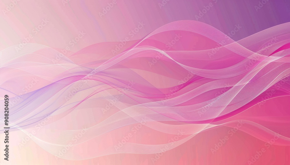 Abstract Pink and White Wavy Lines Background Abstract Pink and White Wavy Lines Background