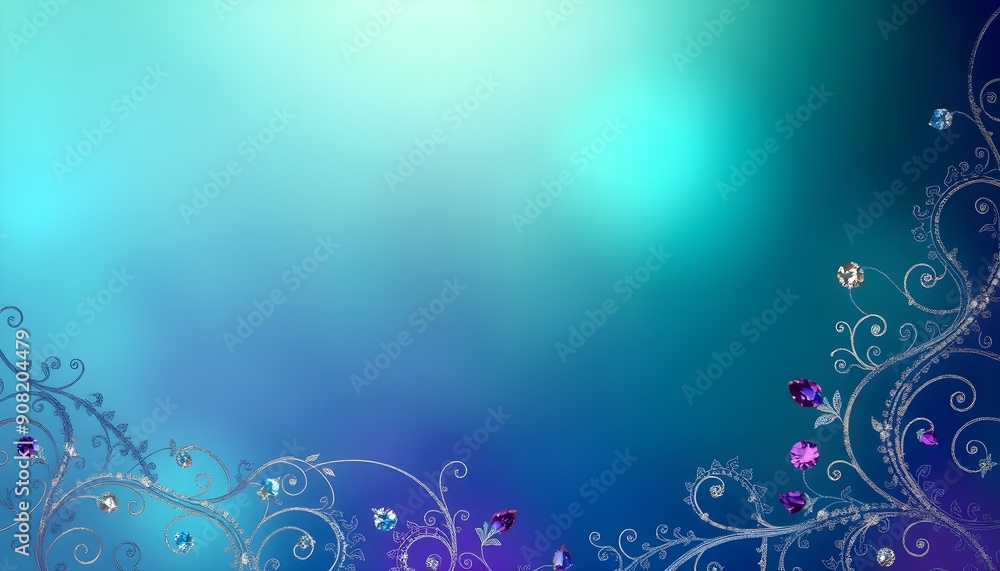 A refined abstract image featuring a gradient of jewel tones—emerald, sapphire, and amethyst—with intricate details for a luxurious and captivating effect. Multiple variations available A refined abstract image featuring a gradient of jewel tones—emerald, sapphire, and amethyst—with intricate details for a luxurious and captivating effect. Multiple variations available