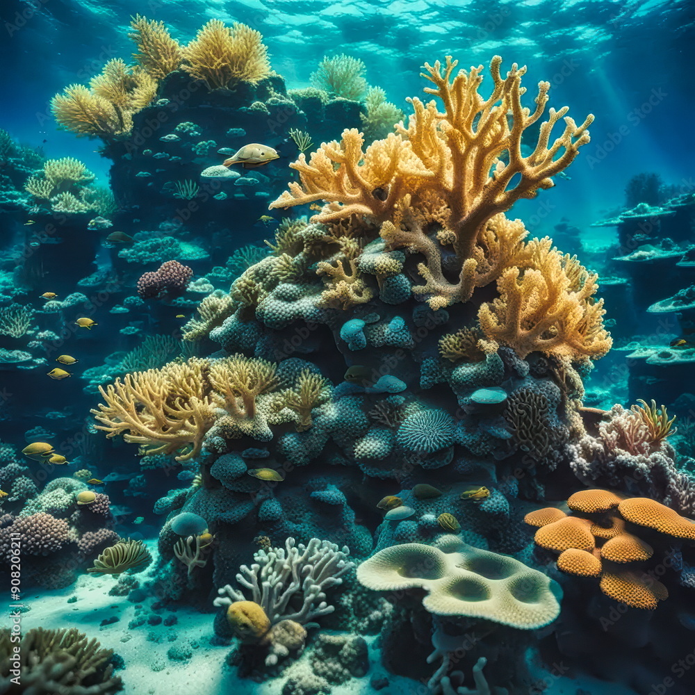 Stunning Underwater Coral Reefs