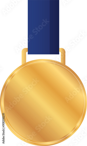 medalla dorada