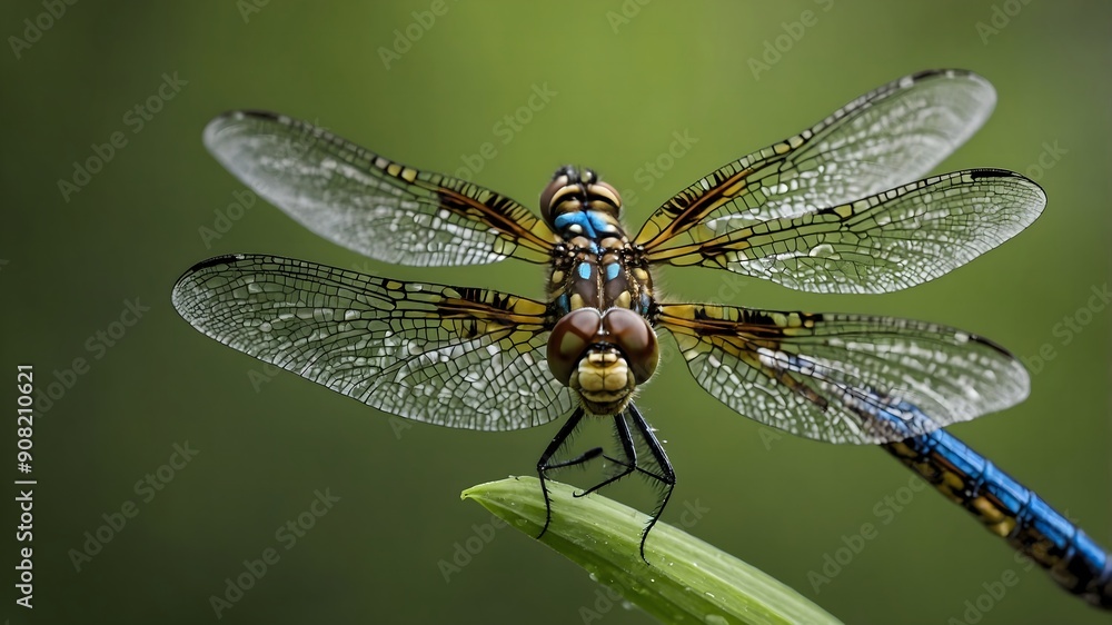 Stunning macro shot of a dragonfly’s eyes Stunning macro shot of a dragonfly’s eyes