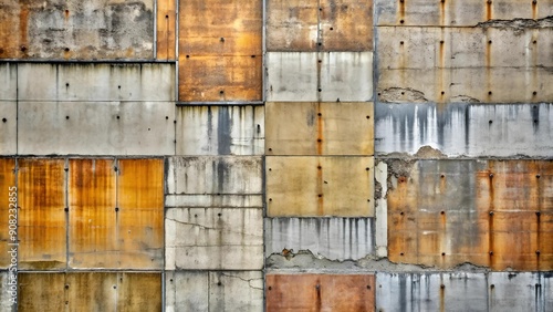 Wallpaper Mural Concrete Wall with Overlapping Layers of Texture  Generative AI Torontodigital.ca