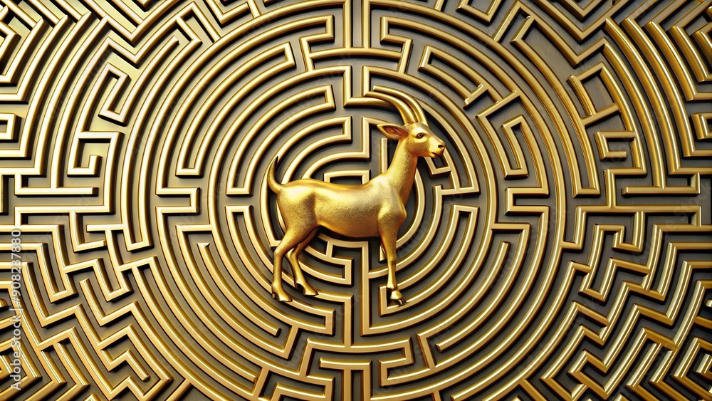 Golden Goat Labyrinth: A Journey of Self-Discovery generative AI Golden Goat Labyrinth: A Journey of Self-Discovery generative AI