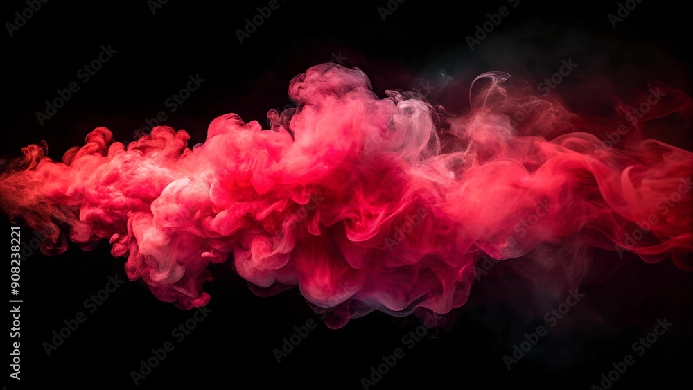 Intense Crimson Smoke Burst: A Dramatic Overlay for Promotional Videos Generative AI Intense Crimson Smoke Burst: A Dramatic Overlay for Promotional Videos Generative AI