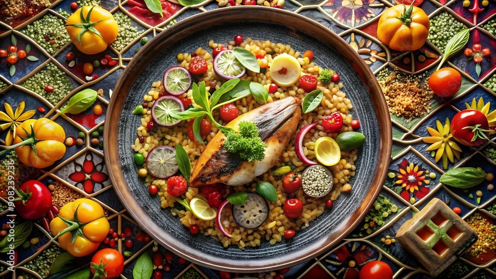 A Culinary Mosaic: The Composition of a Restaurant Dish Generative AI A Culinary Mosaic: The Composition of a Restaurant Dish Generative AI