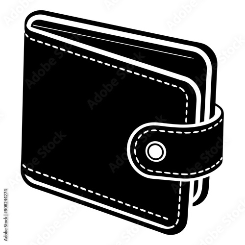 Wallet icon vector illustration