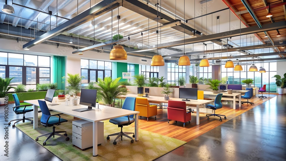 Breaking Down Walls, Building Bridges: A Generative AI-Powered Open Floor Plan for Enhanced Communication AI Generated Breaking Down Walls, Building Bridges: A Generative AI-Powered Open Floor Plan for Enhanced Communication AI Generated