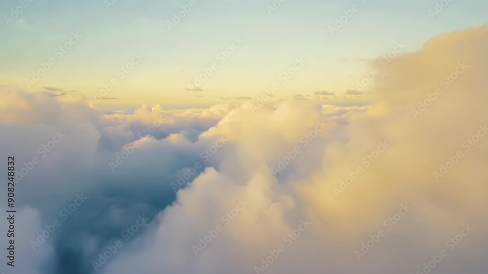Wandering through a dreamlike expanse of white wispy clouds the dreamy flight offers a serene escape from reality. Wandering through a dreamlike expanse of white wispy clouds the dreamy flight offers a serene escape from reality.