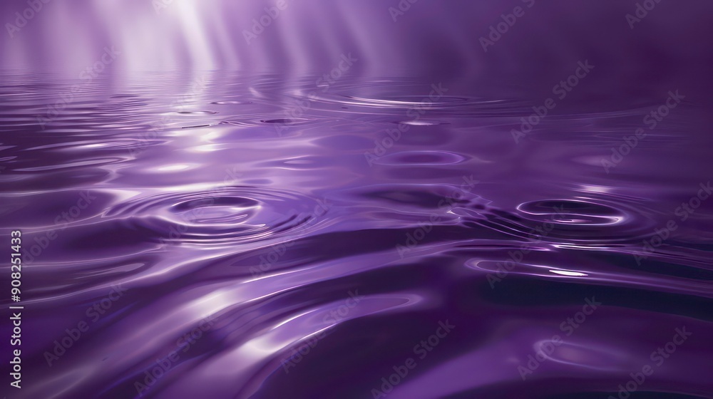 Abstract purple water ripples with soft light. Abstract purple water ripples with soft light.
