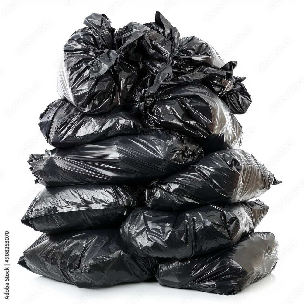 Pile of Black Garbage Bags
3 Pile of Black Garbage Bags
3